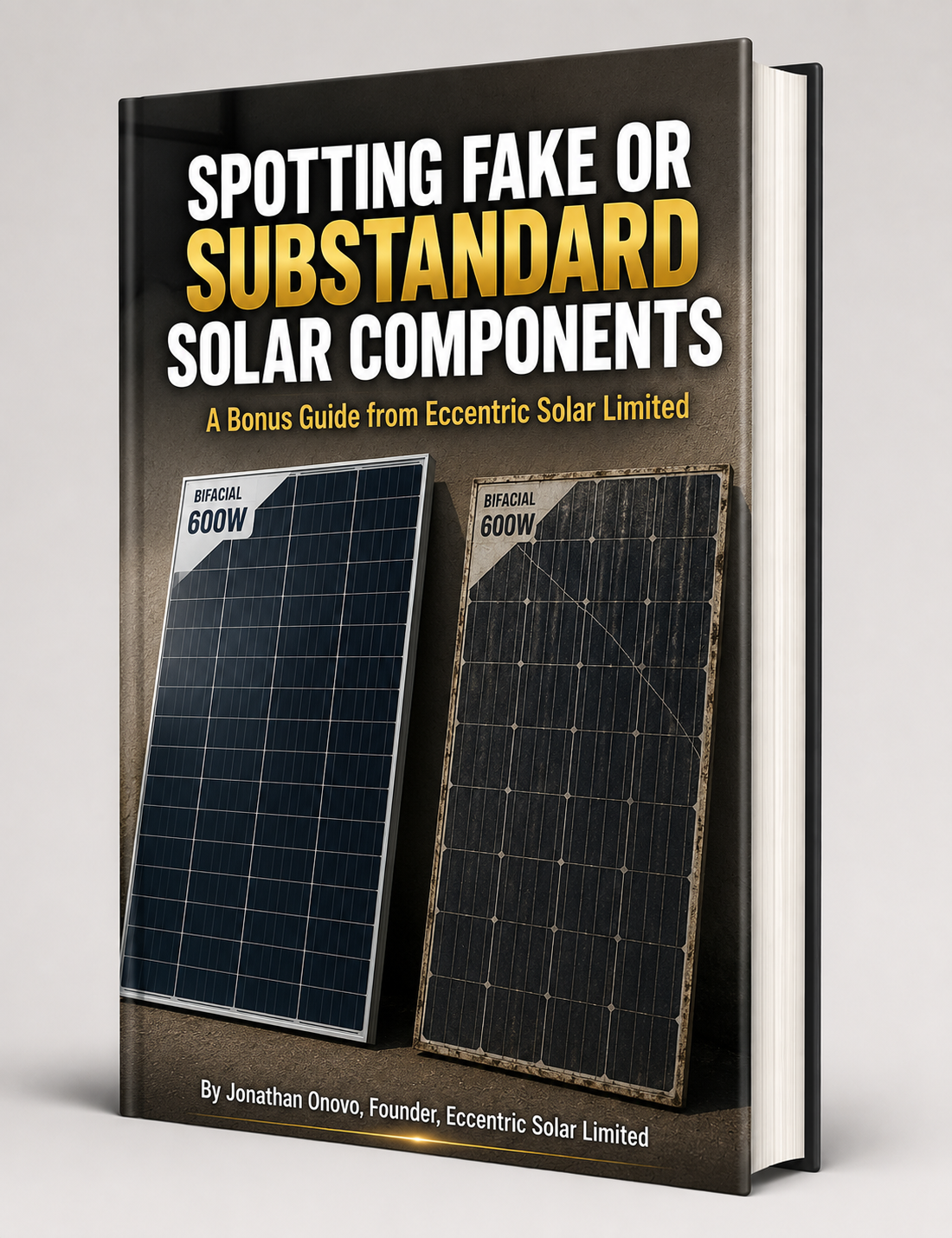 Spotting Fake or Substandard Solar Components