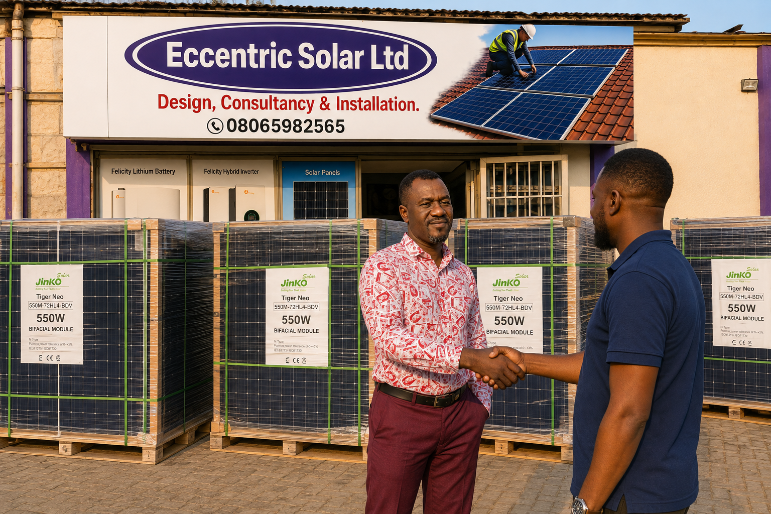 Jonathan Onovo, Founder, Eccentric Solar Limited